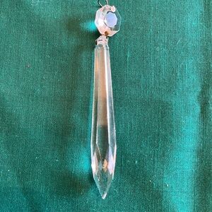 1 Crystal Chandelier Prism for Sconce